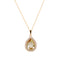 Кулон "Debesu Piliens (Golden Shadow)" с кристаллами Swarovski™
